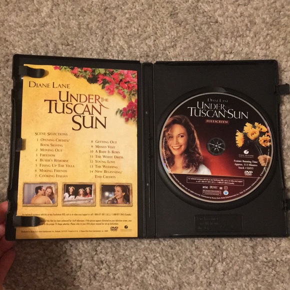 UNDER THE TUSCAN SUN DVD - Diane Lane - So good!!! - Picture 4 of 10
